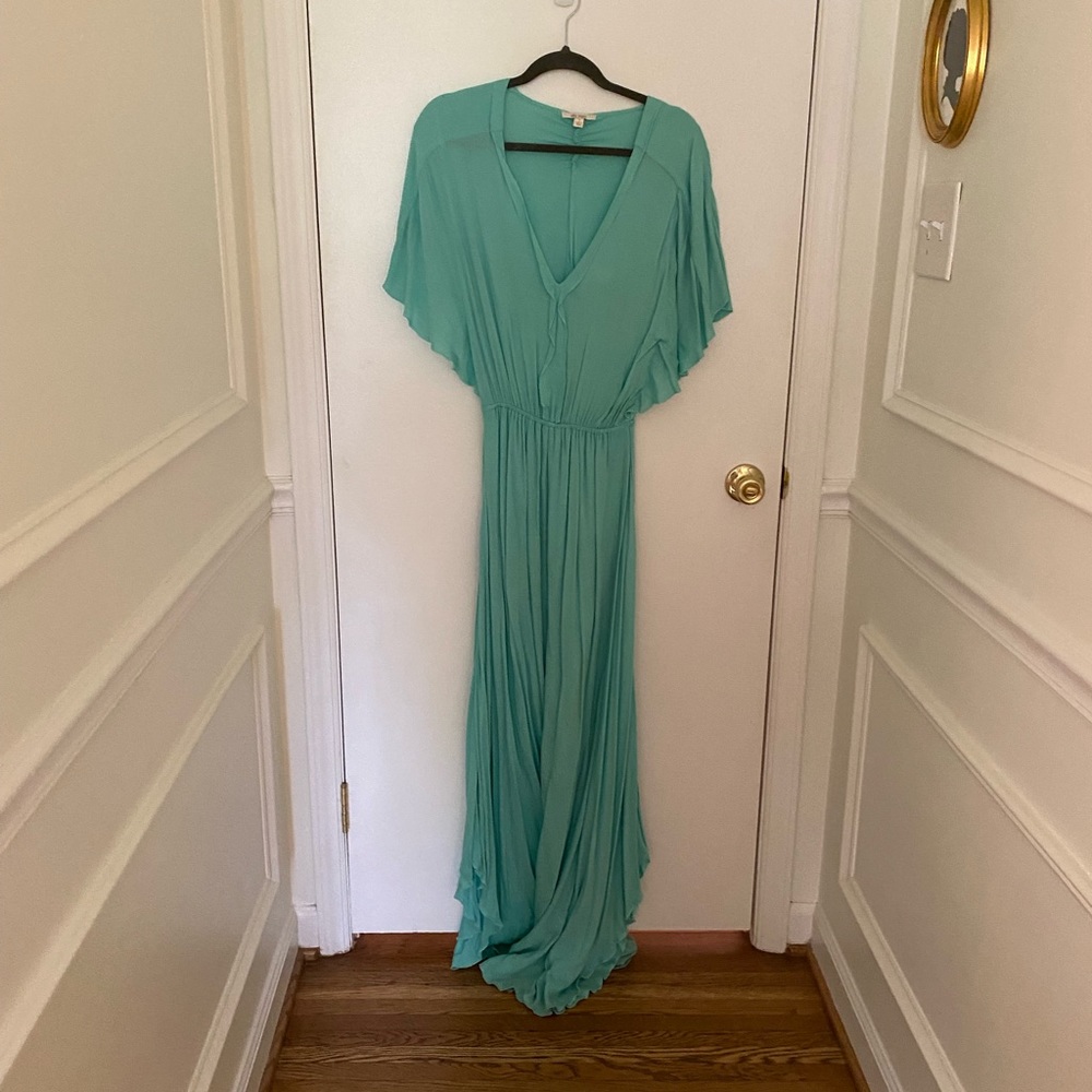 Ella Moss Aqua Maxi Dress